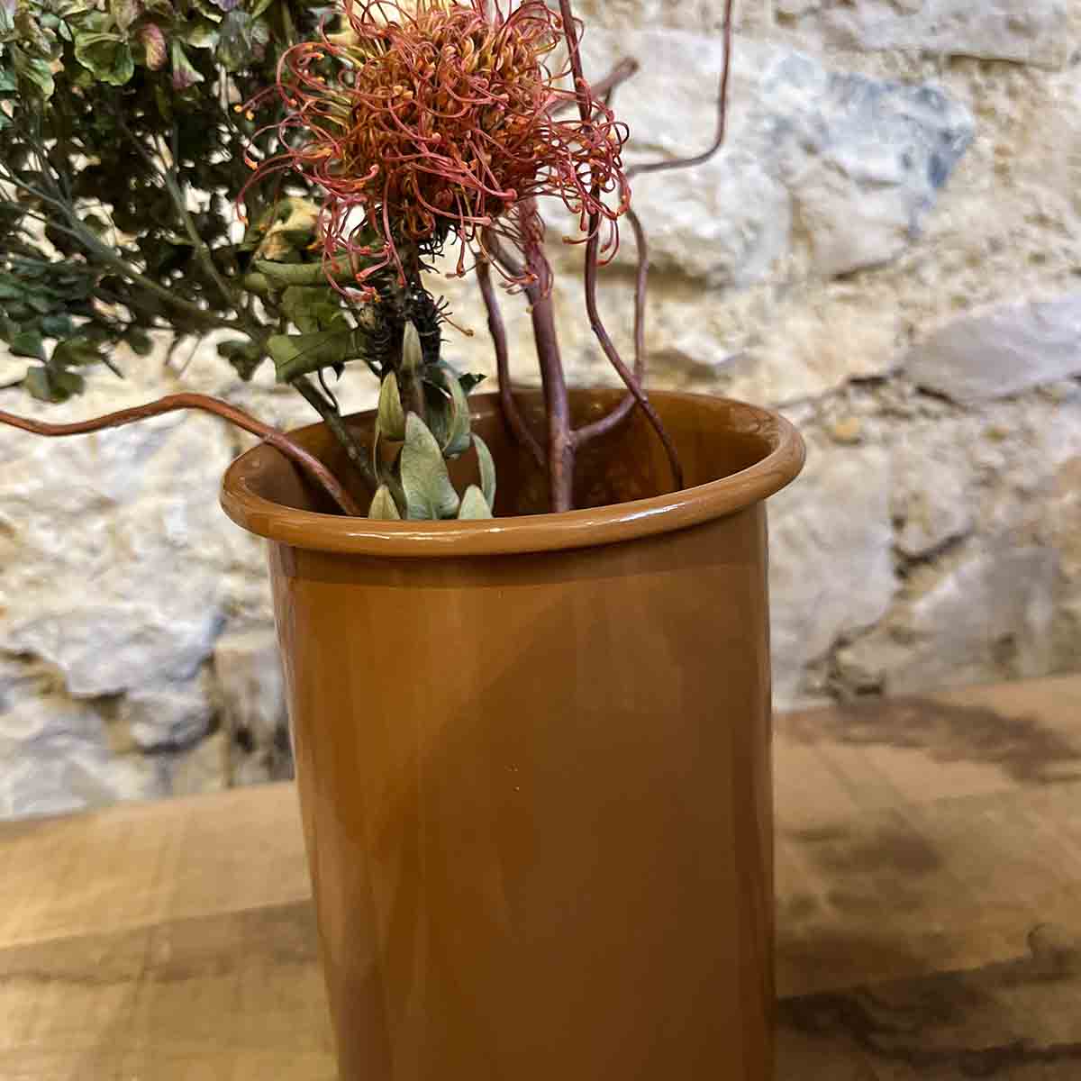 VASE EN ÉMAIL
