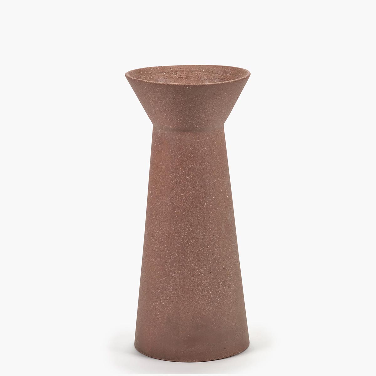 VASE BROWN HAUT