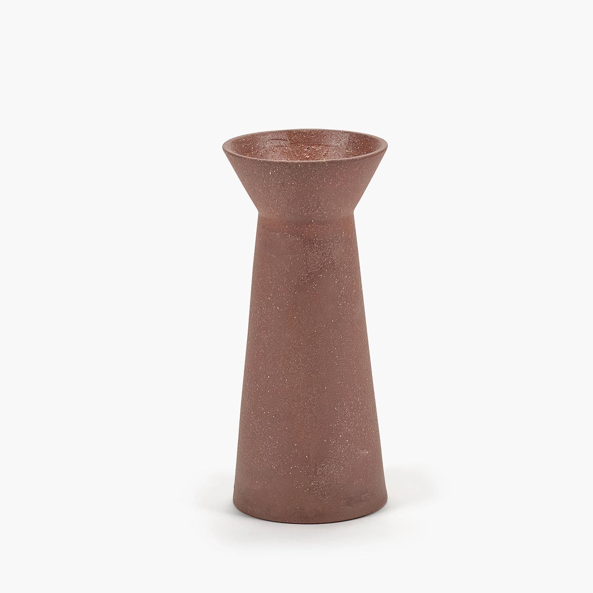 VASE BROWN HAUT