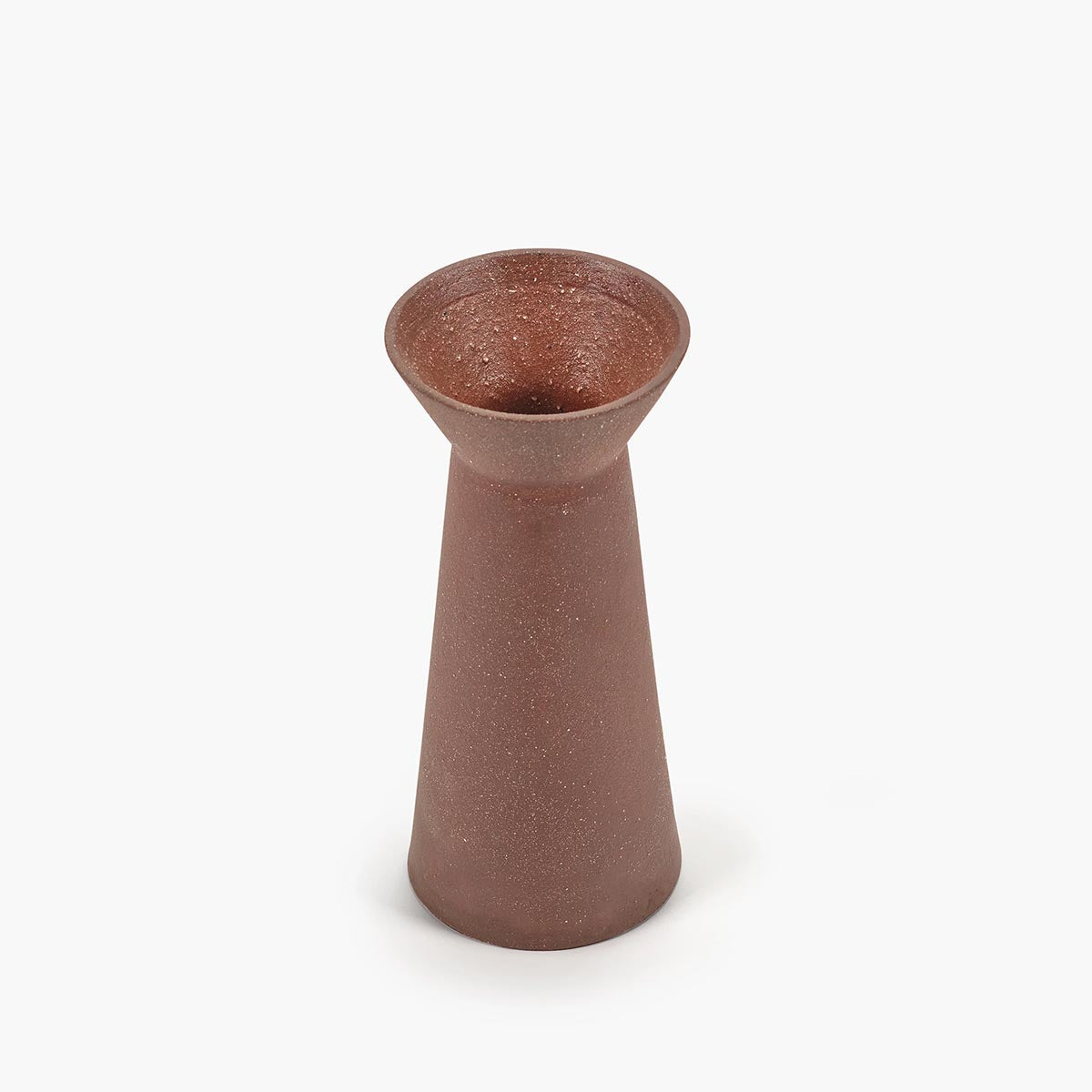 VASE BROWN HAUT