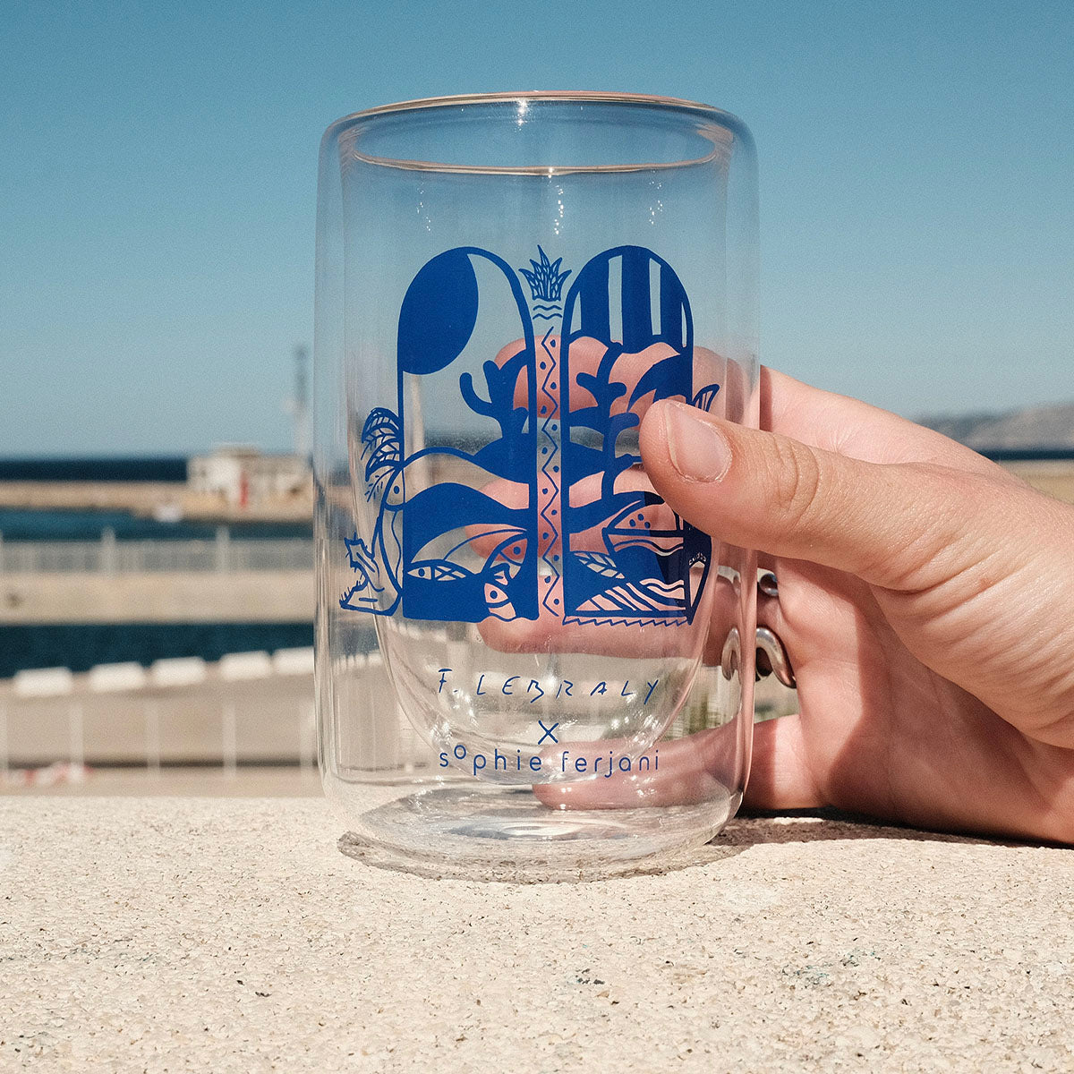 VERRE SOPHIE FERJANI X FRANCK LEBRALY