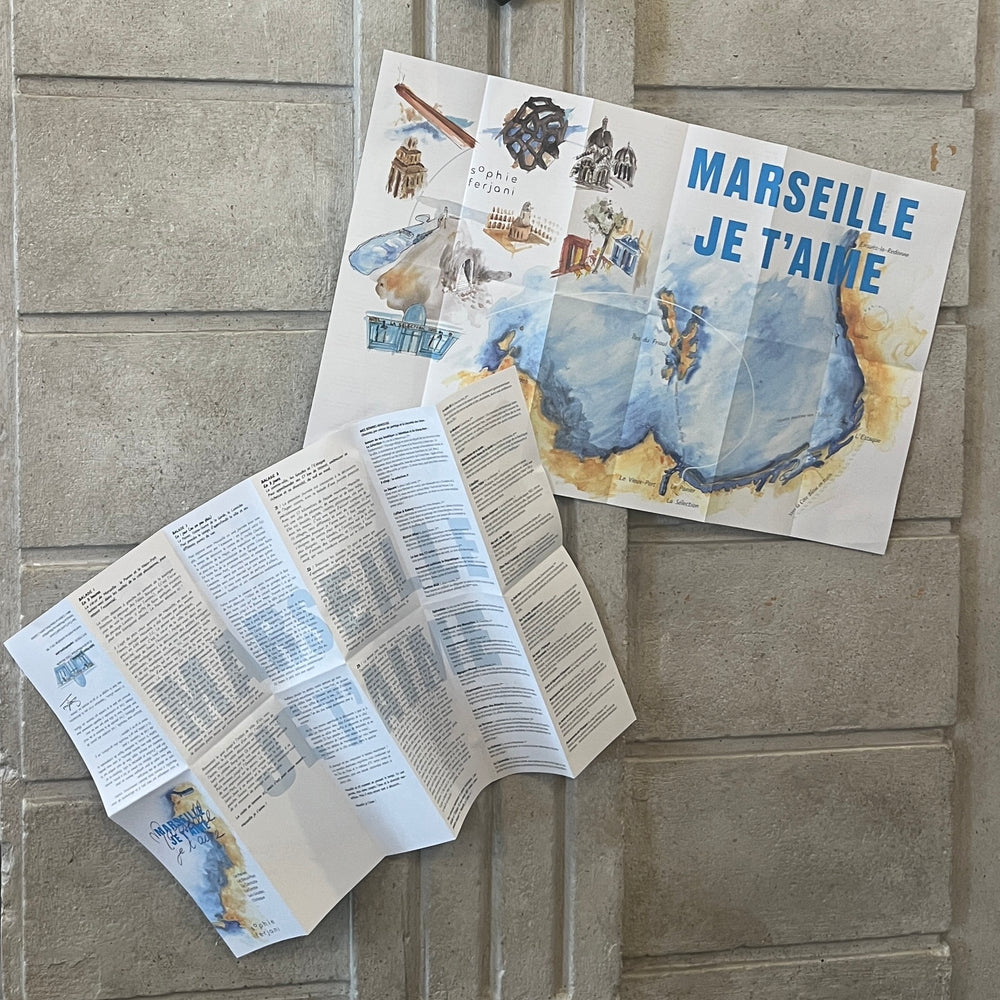 CARTE TOURISTIQUE MARSEILLE