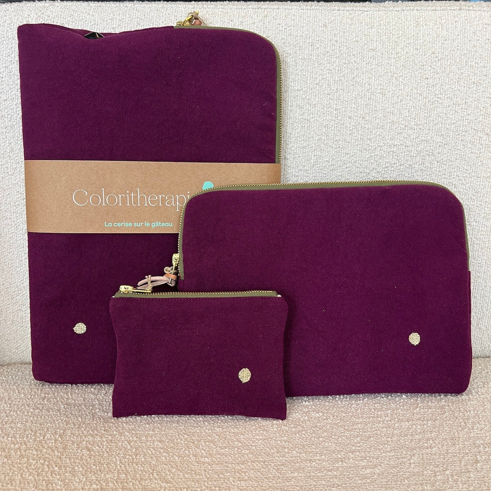 
                      
                        POCHETTE ORDINATEUR PURPLE RAIN
                      
                    