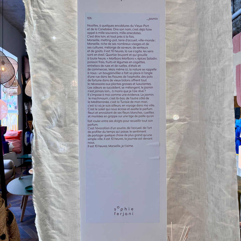 
                      
                        DIFFUSEUR JASMIN X SOPHIE FERJANI
                      
                    