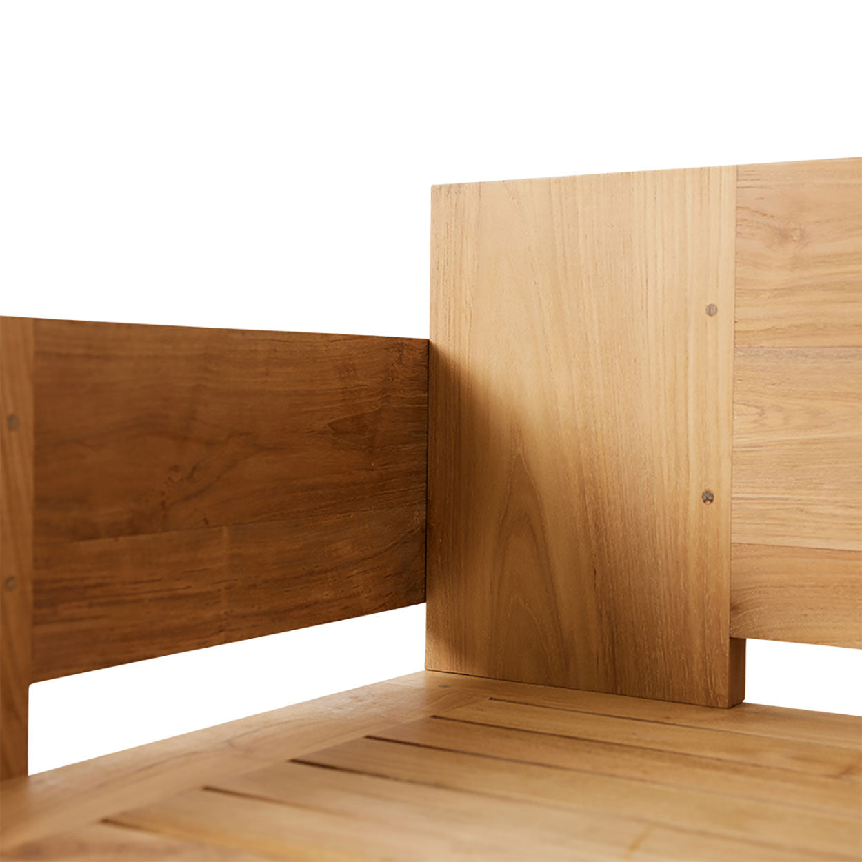 BANQUETTE D'EXTÉRIEUR TISSU FLEURI