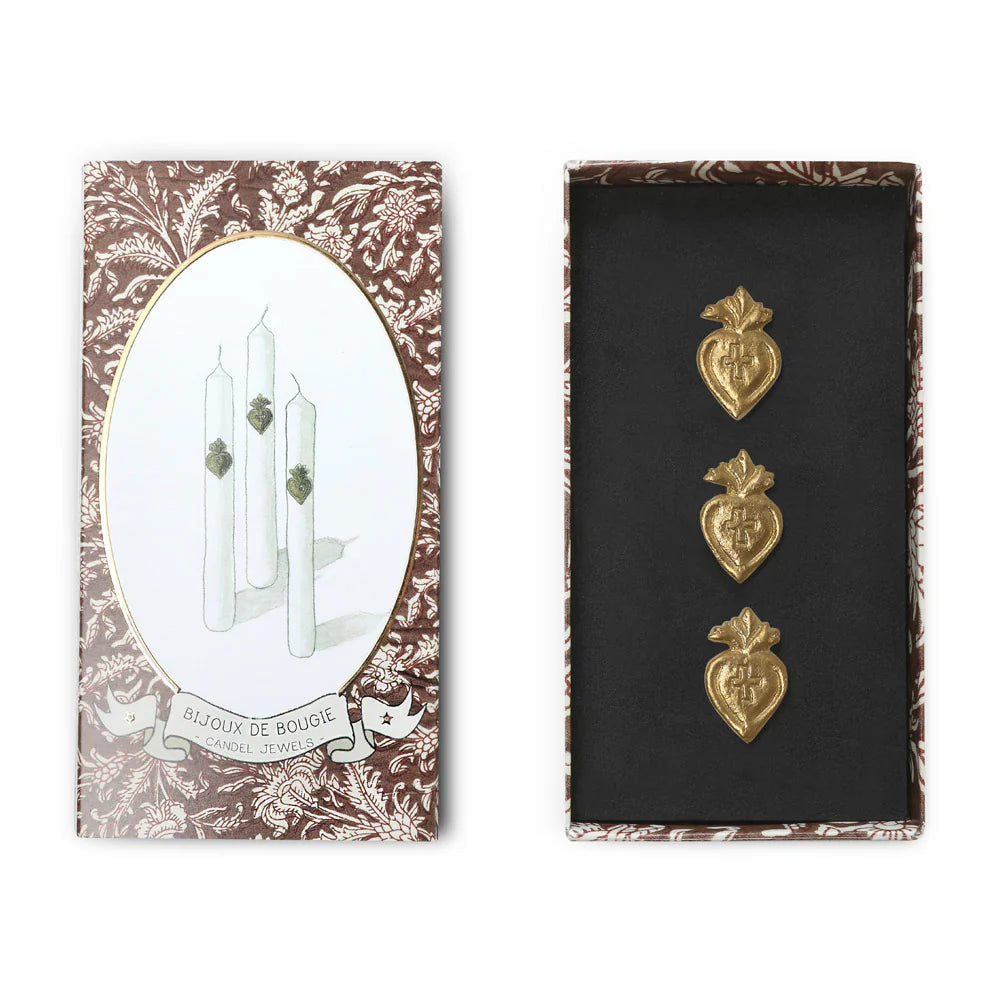 BIJOUX DE BOUGIE - COEURS