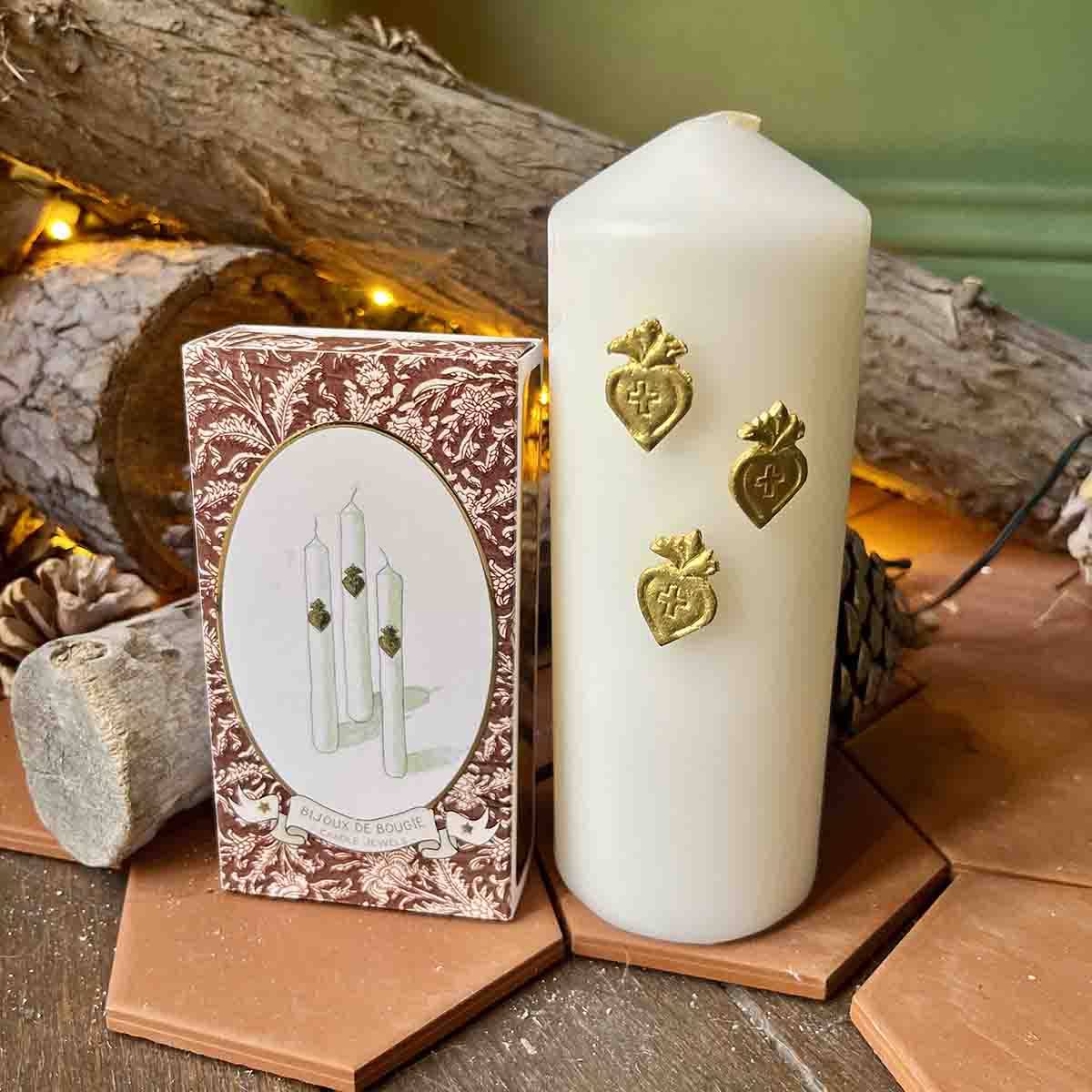 BIJOUX DE BOUGIE - COEURS