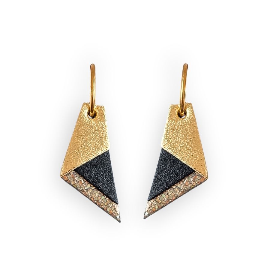 BOUCLE D'OREILLE BILLY - CARBONE