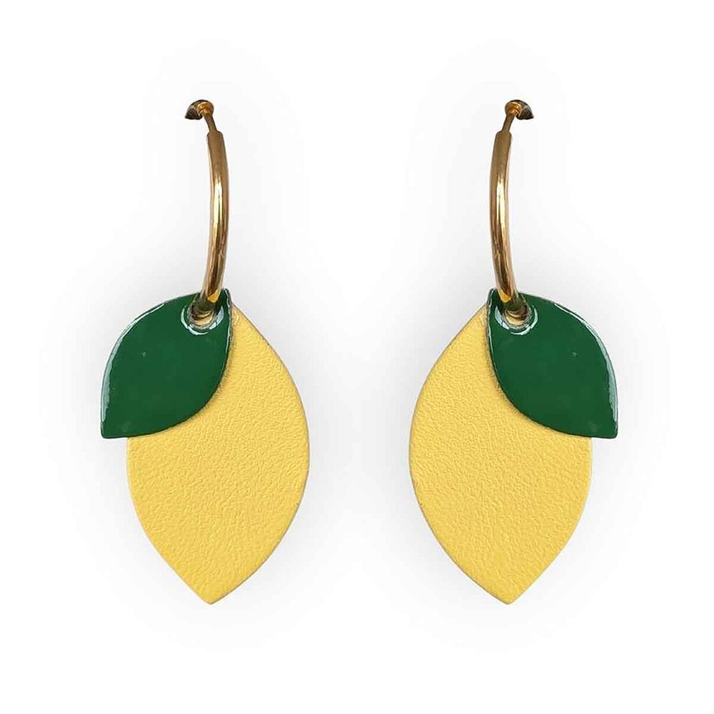 BOUCLE D'OREILLE CITRONS