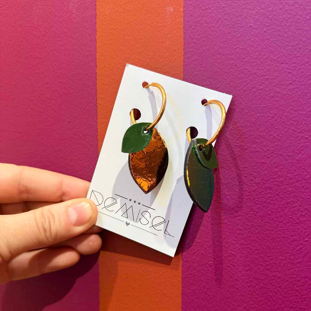 
                      
                        BOUCLE D'OREILLE CITRONS
                      
                    