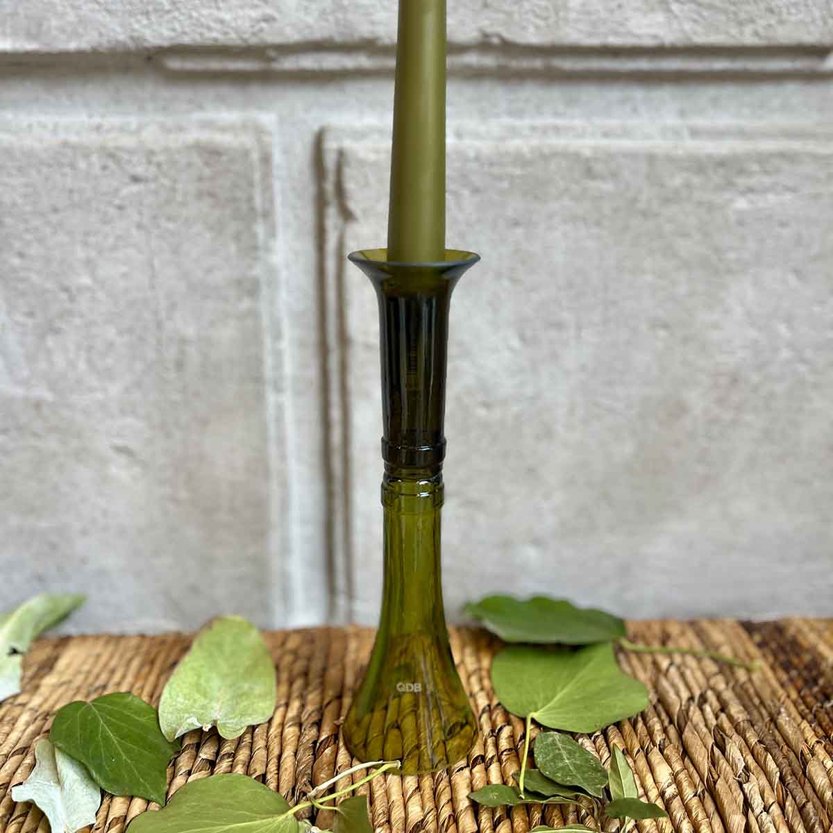 BOUGEOIR - CANNELLE / FEUILLE MORTE