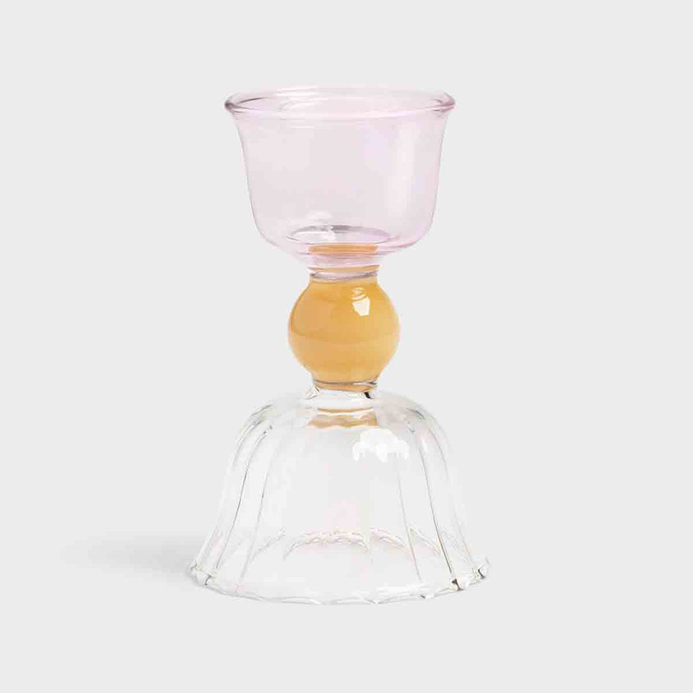 BOUGEOIR EN VERRE