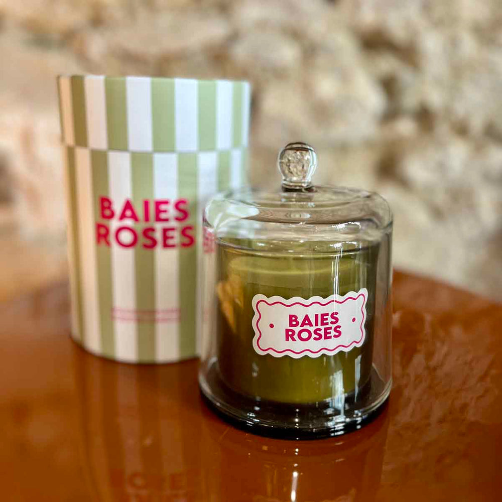 BOUGIE CLOCHE COLORÉE