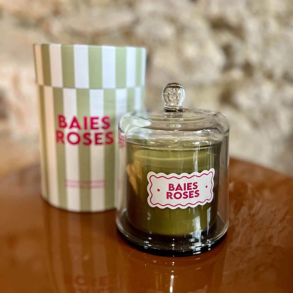 BOUGIE CLOCHE COLORÉE