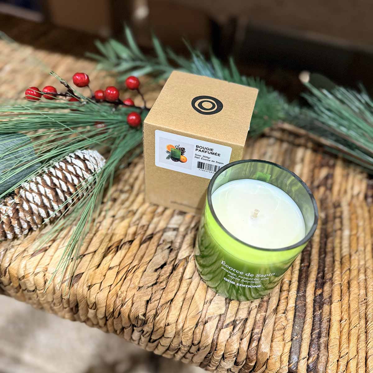BOUGIE - ÉCORCE DE SAPIN