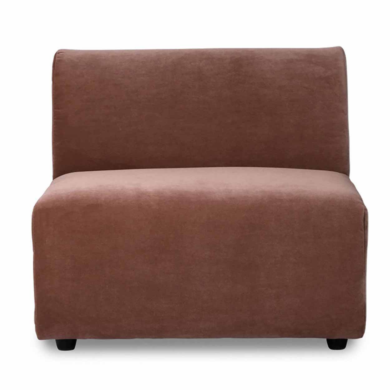 CANAPÉ JAX VELOURS MAGNOLIA