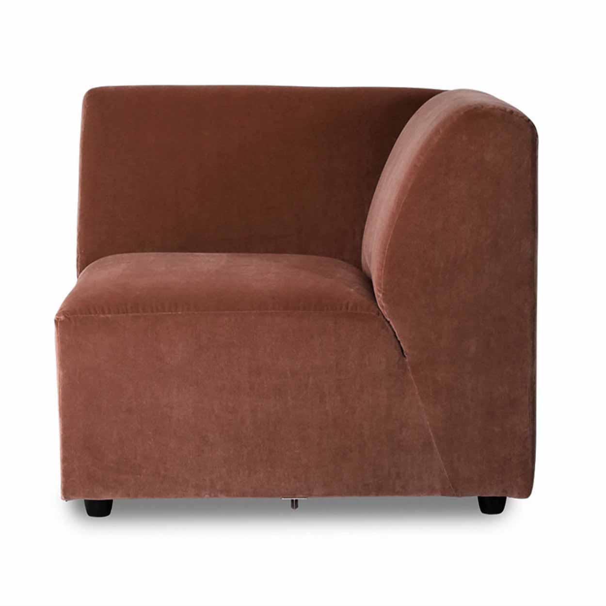 CANAPÉ JAX VELOURS MAGNOLIA