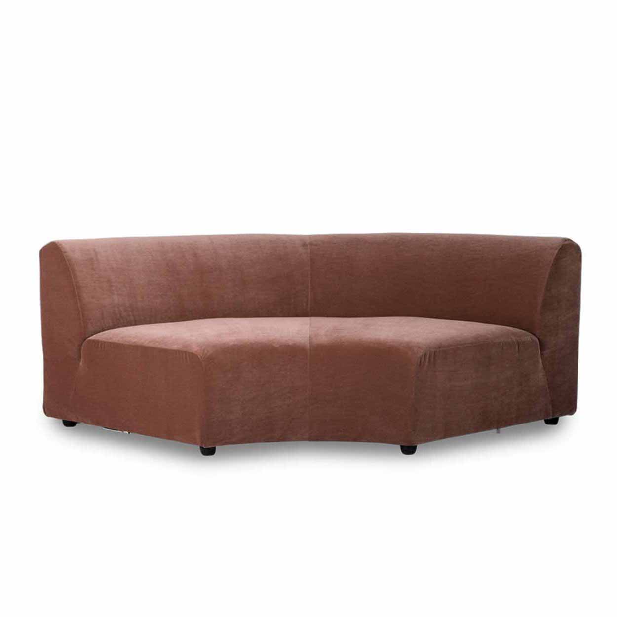 CANAPÉ JAX VELOURS MAGNOLIA