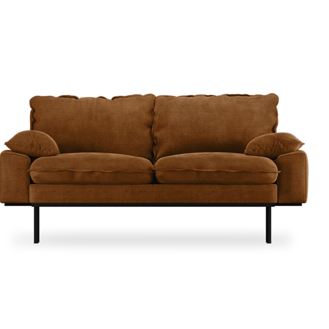 CANAPÉ RÉTRO 2 PLACES - VELOURS