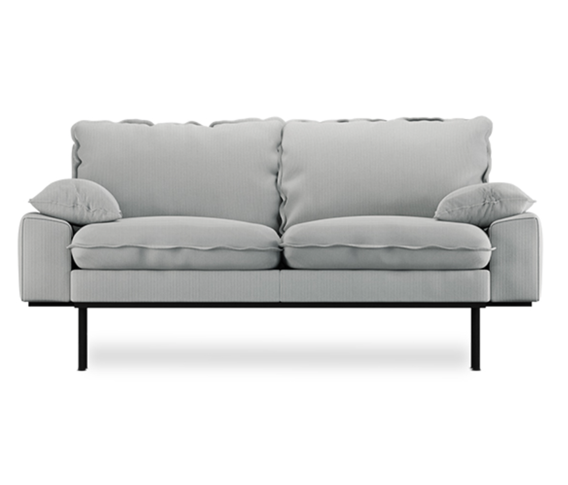 CANAPÉ RÉTRO 2 PLACES - VELOURS