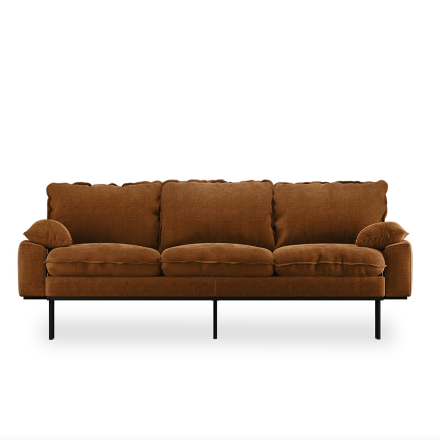 CANAPÉ RÉTRO 3 PLACES - VELOURS