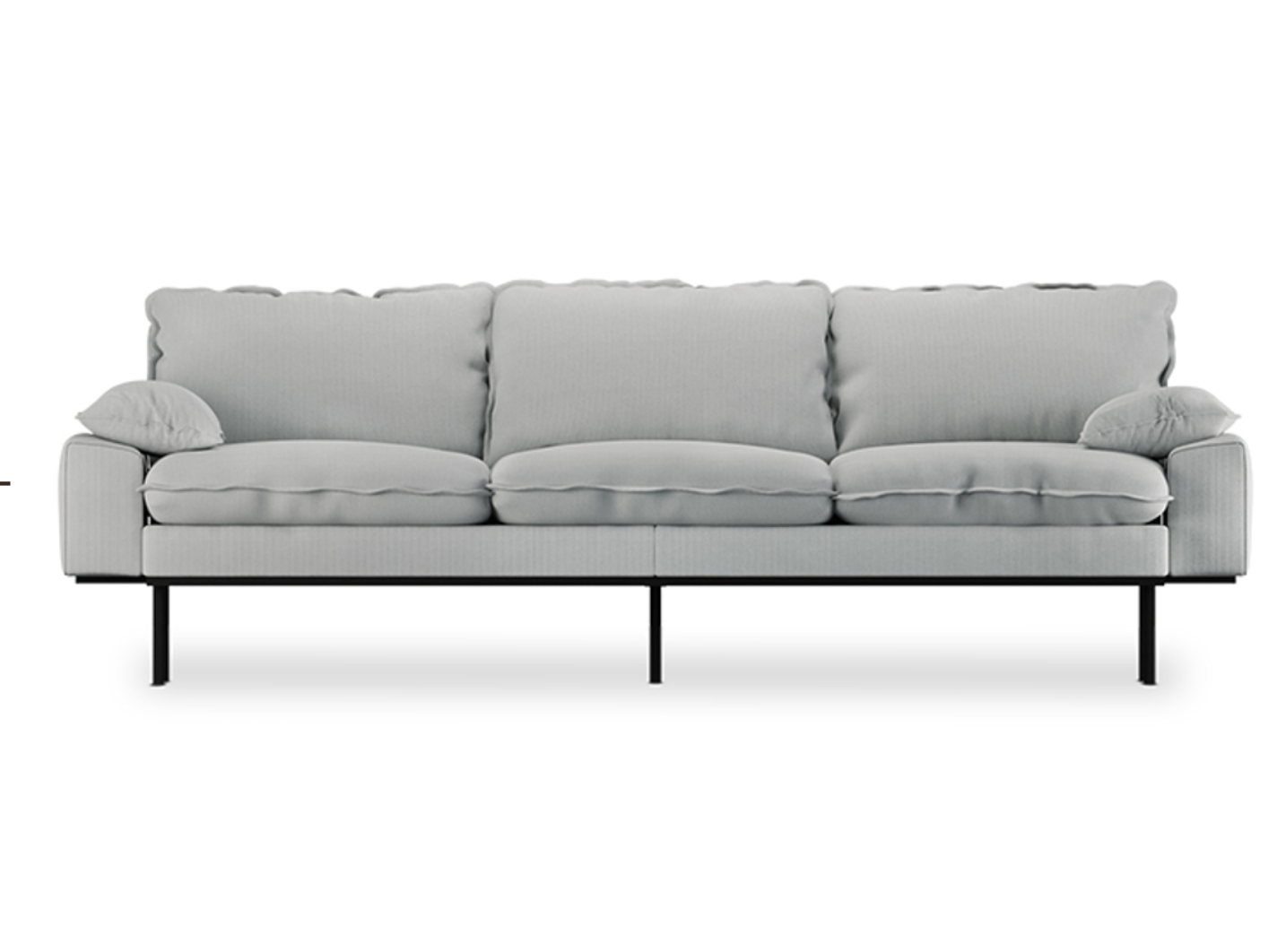 CANAPÉ RÉTRO 4 PLACES - VELOURS