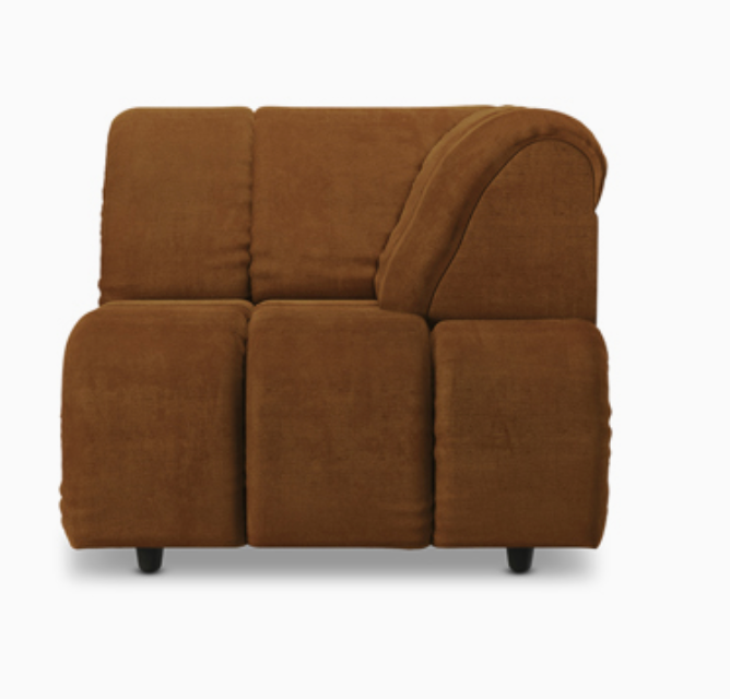 CANAPÉ VELOURS WAVE