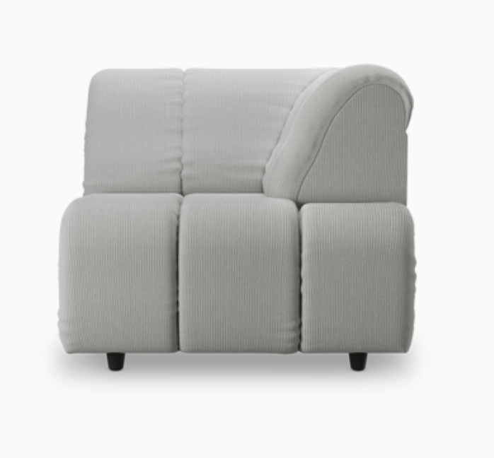 CANAPÉ VELOURS WAVE