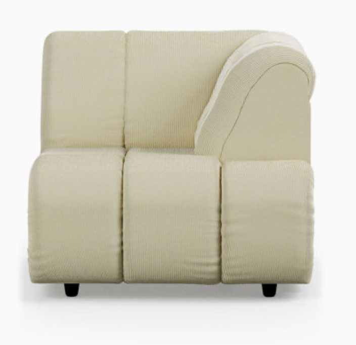 CANAPÉ VELOURS WAVE