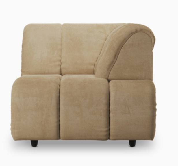 CANAPÉ VELOURS WAVE