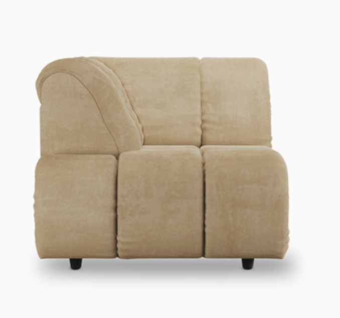 CANAPÉ VELOURS WAVE