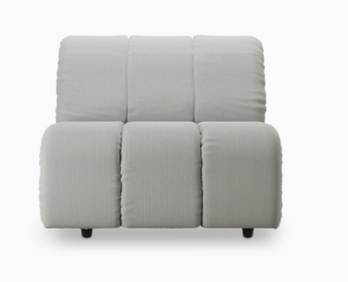 CANAPÉ VELOURS WAVE