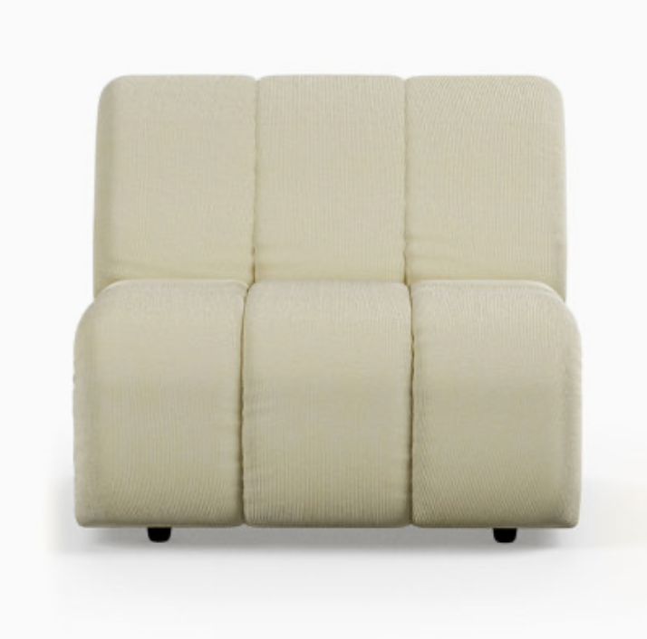 CANAPÉ VELOURS WAVE