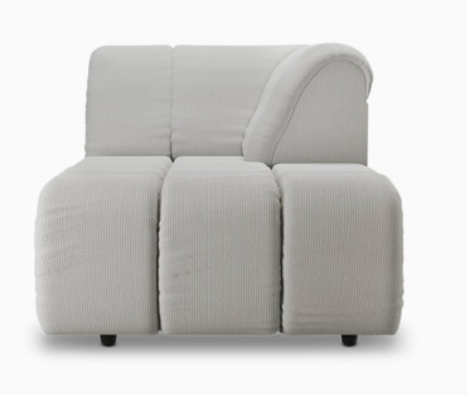 CANAPÉ VELOURS WAVE