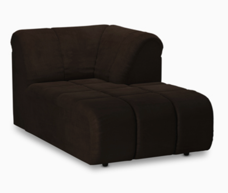 CANAPÉ VELOURS WAVE