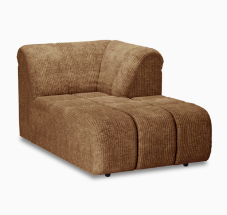 CANAPÉ VELOURS WAVE