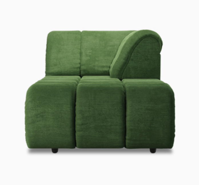 CANAPÉ VELOURS WAVE