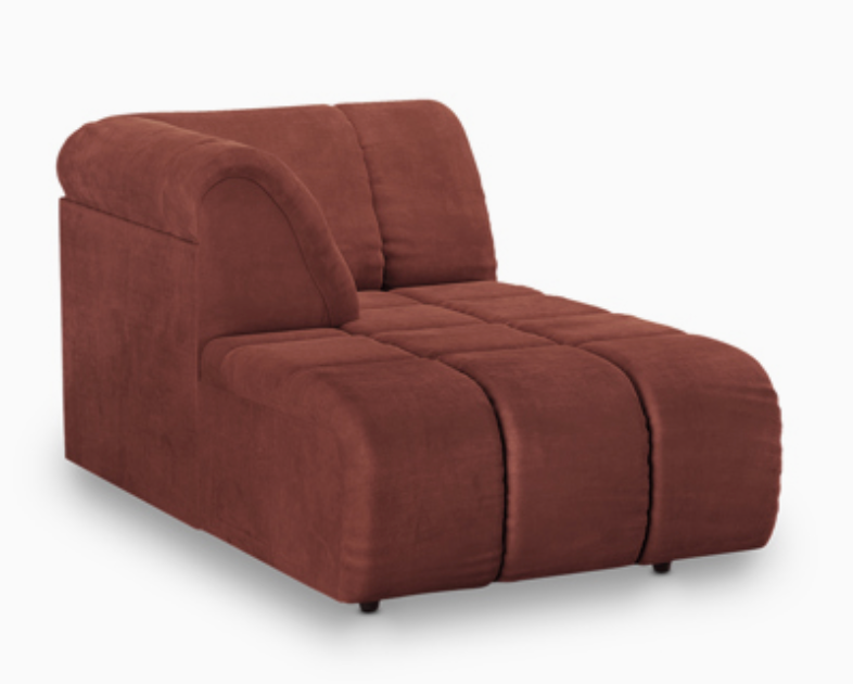 CANAPÉ VELOURS WAVE