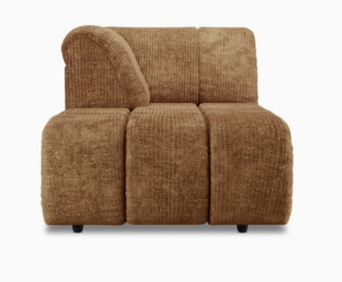 CANAPÉ VELOURS WAVE