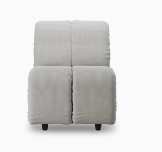 CANAPÉ VELOURS WAVE