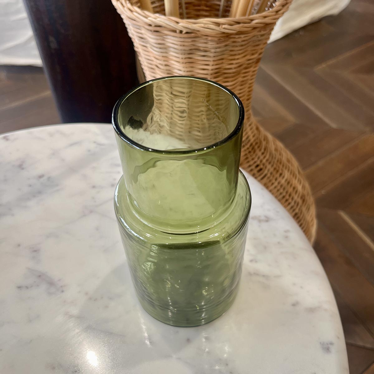 CARAFE TUBE OLIVE
