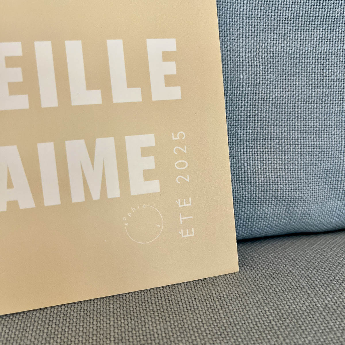 MARSEILLE JE T'AIME - PAILLE