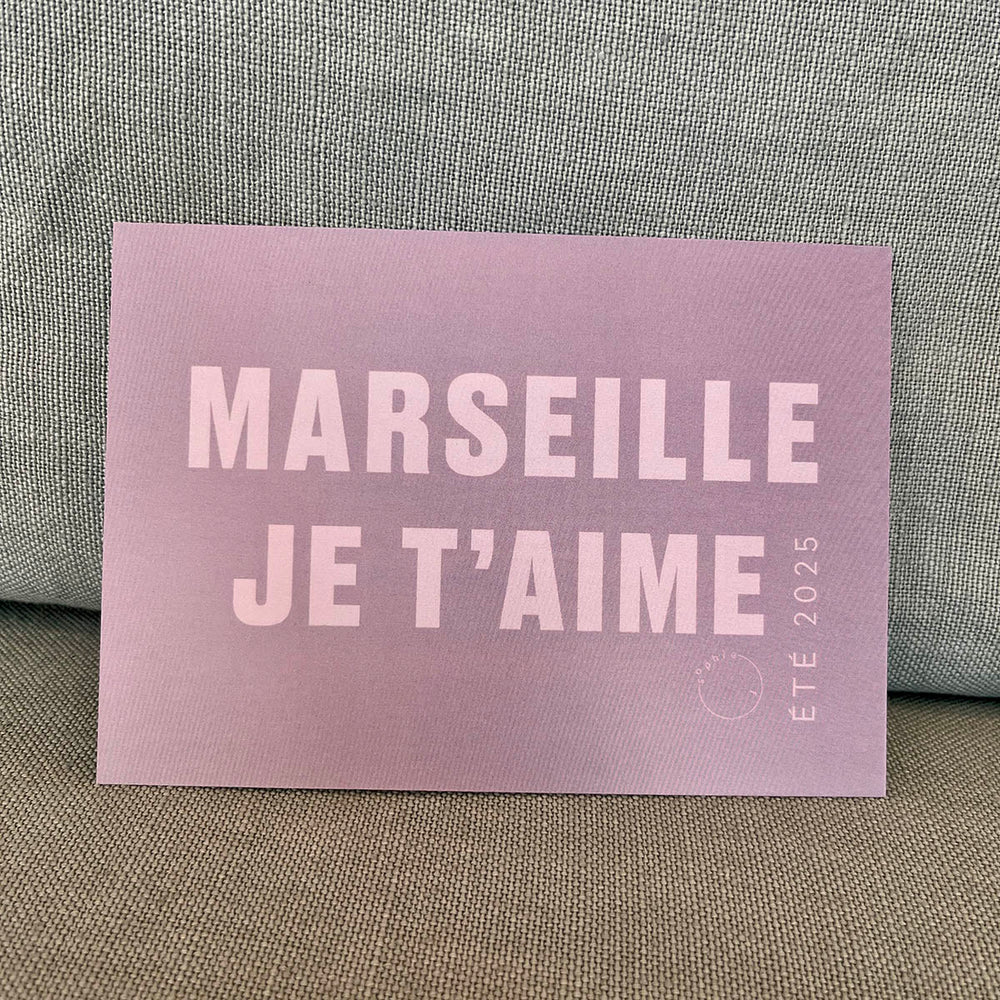 MARSEILLE JE T'AIME - PÉTALE