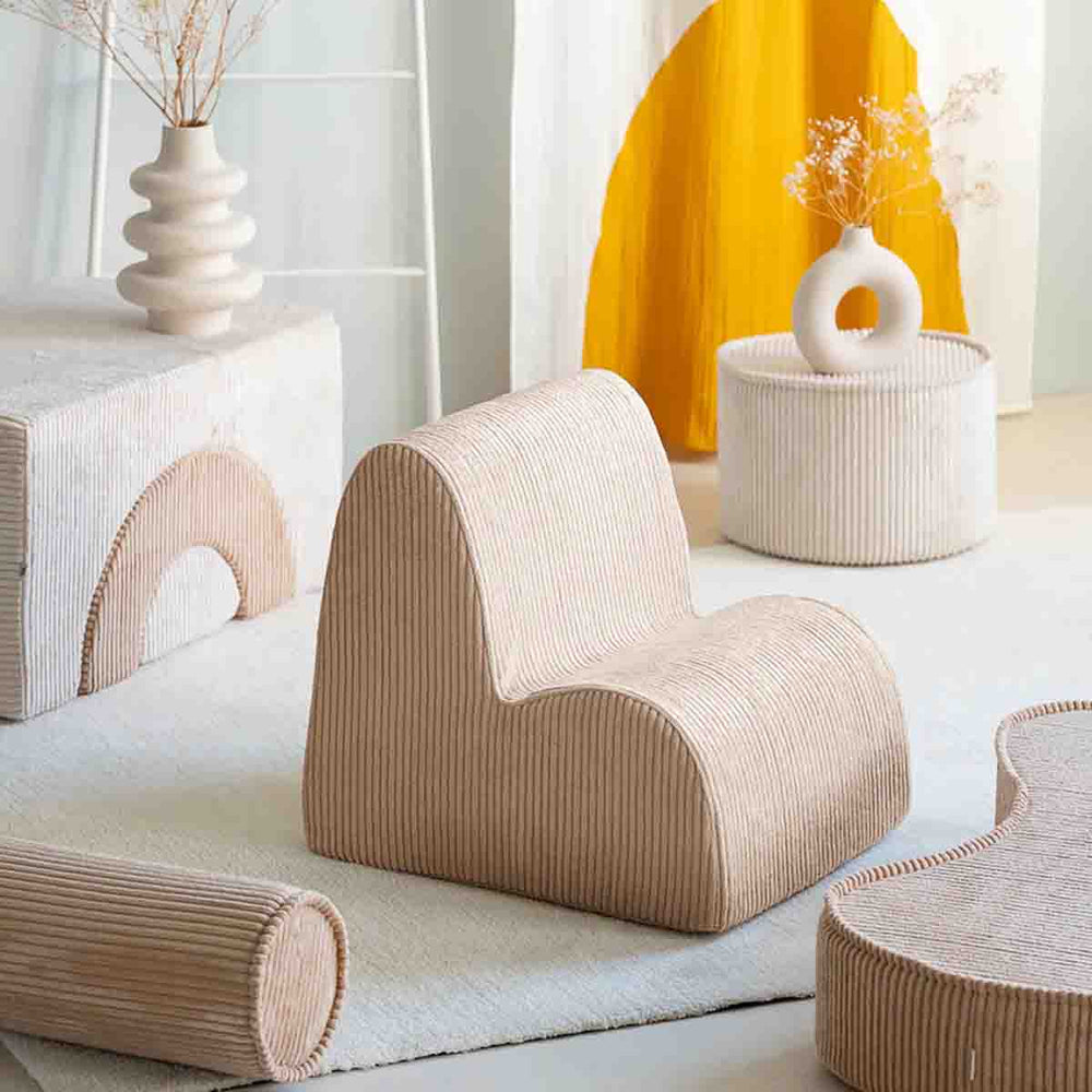 CHAISE NUAGE - VELOURS CÔTELÉ