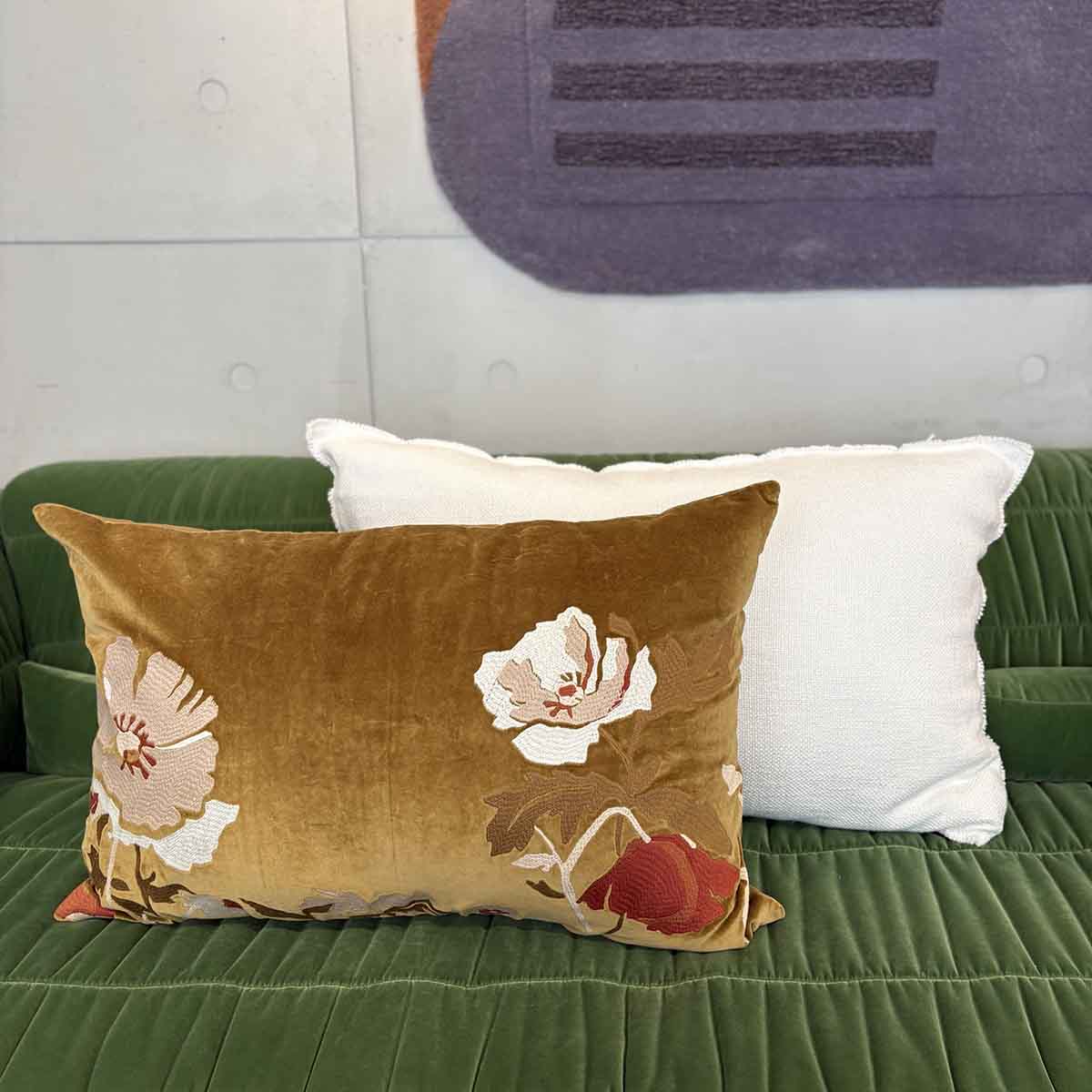 COUSSIN FLEUR 50 x 80 - GOLD