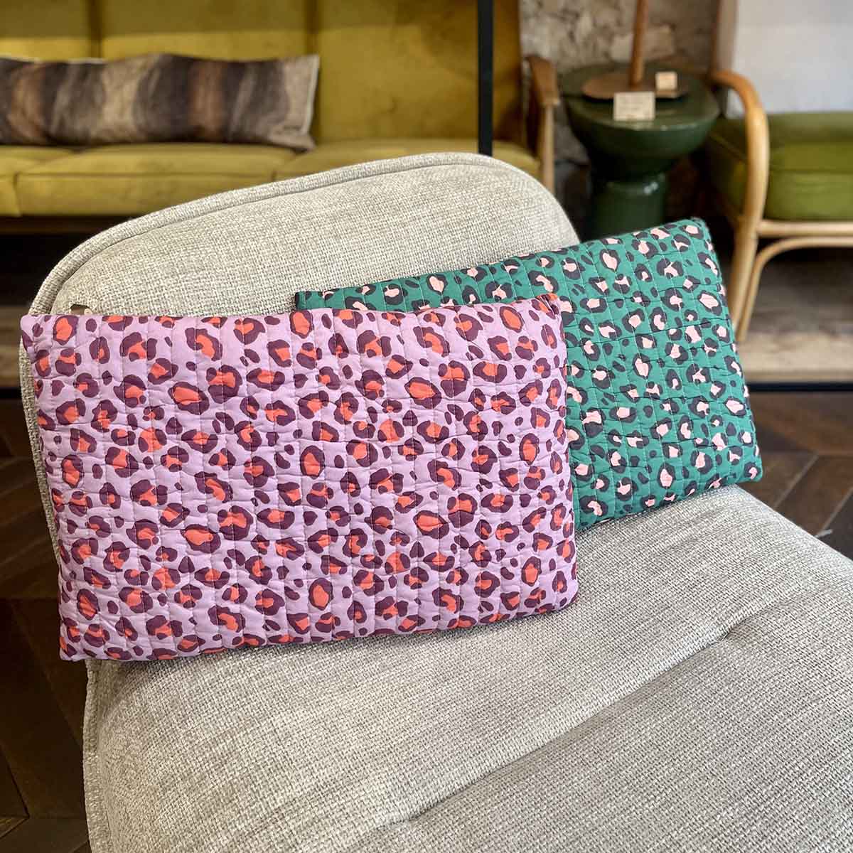 COUSSIN LÉOPARD