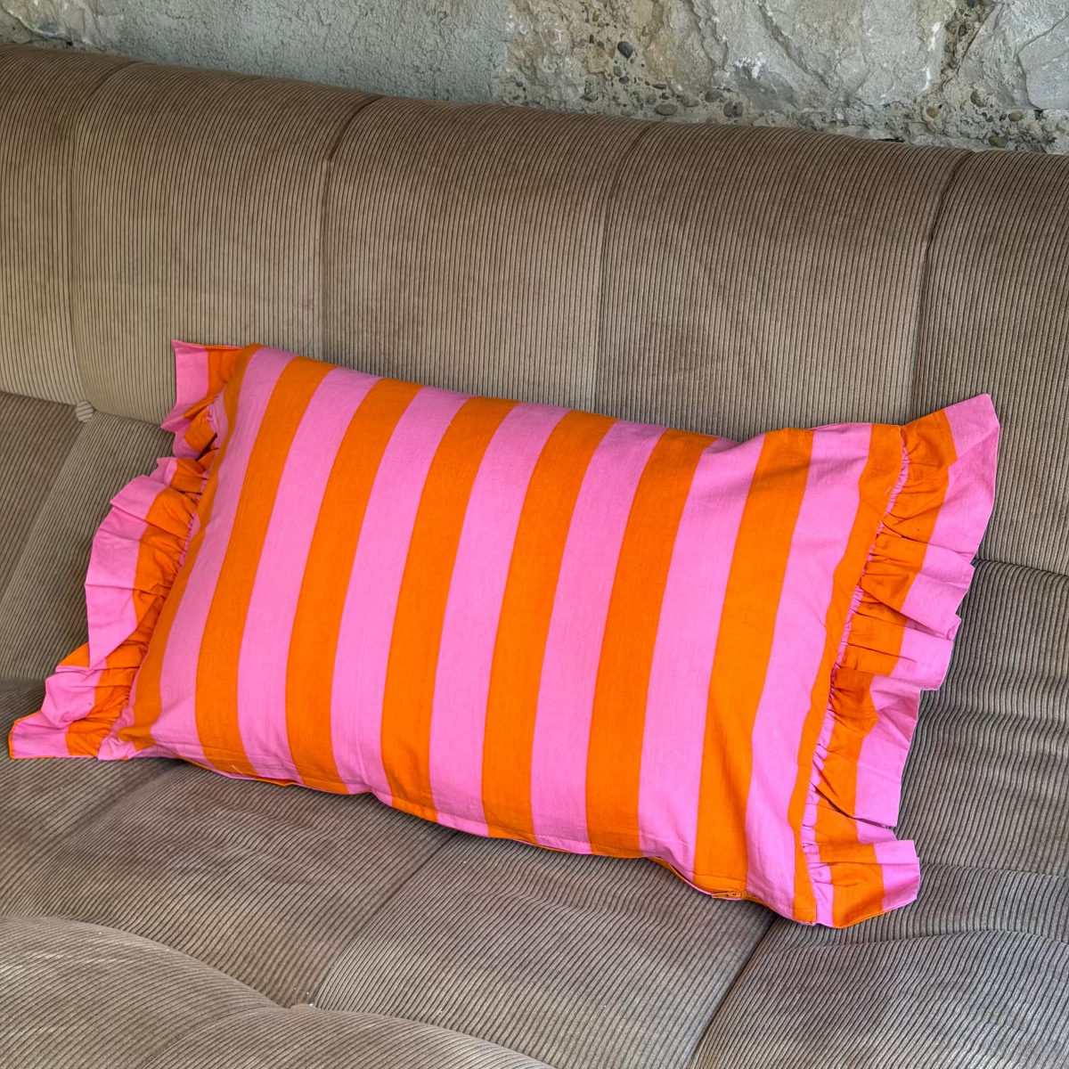 COUSSIN ROSE / ORANGE
