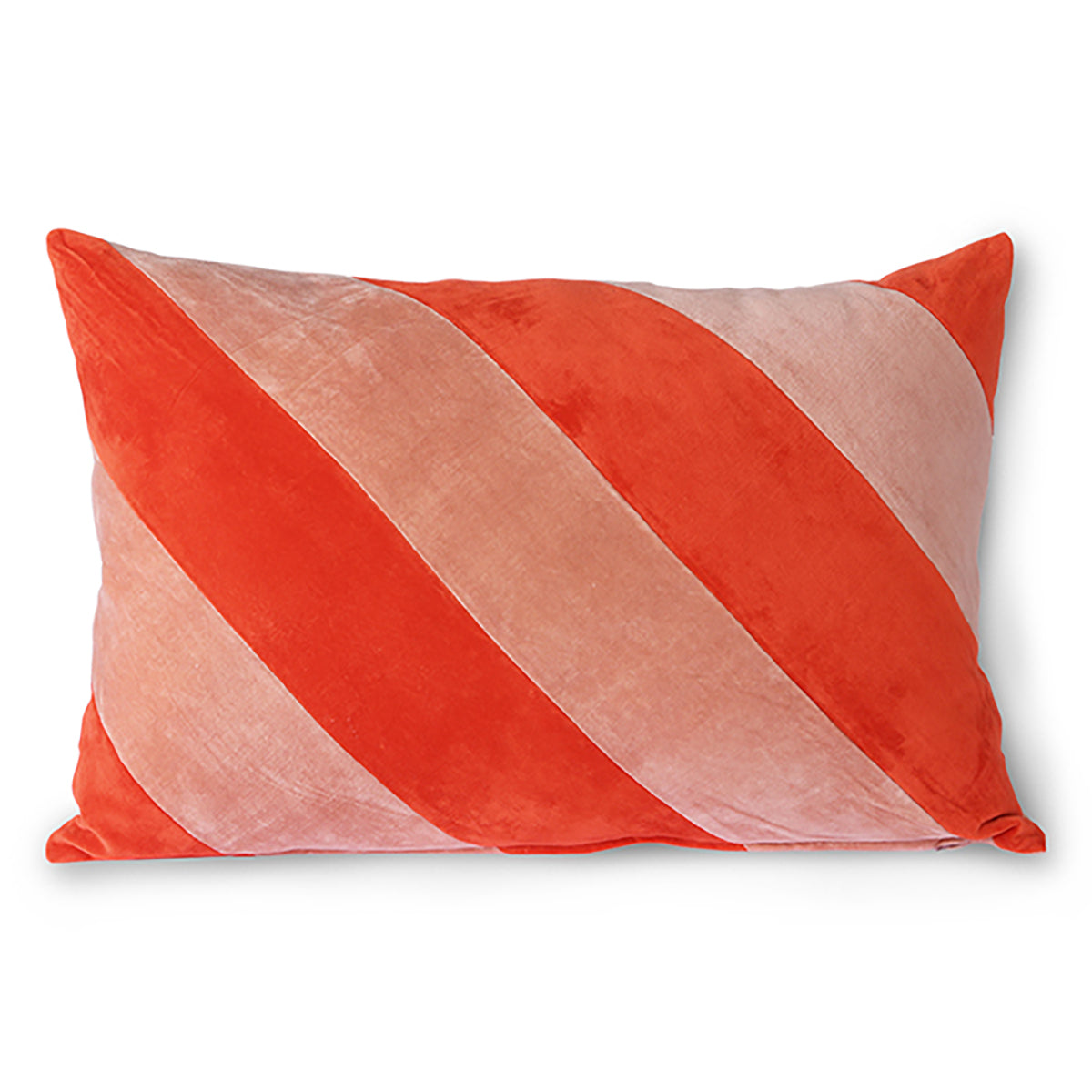 COUSSIN RAYURES ROUGE