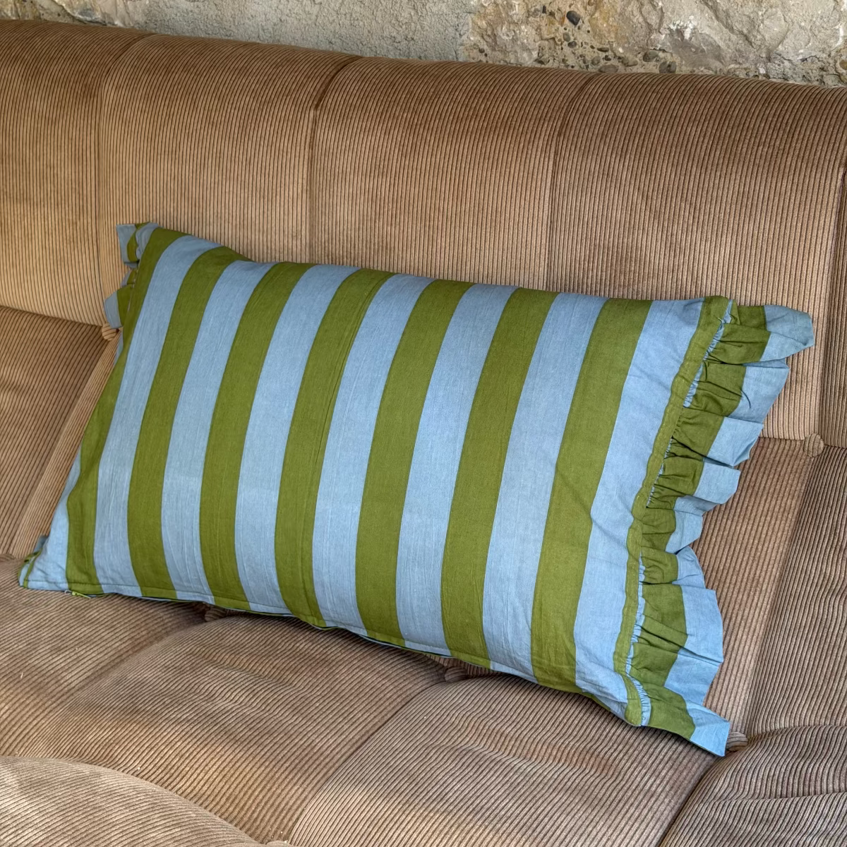 COUSSIN VERT / BLEU