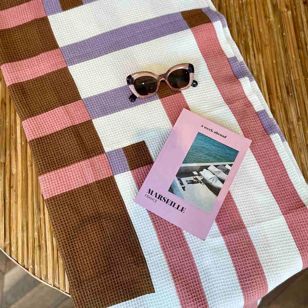 DRAP DE PLAGE BOLERO TERRACOTTA